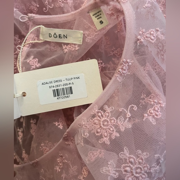 Doen Adalise Dress in Pink Tulip - Picture 11 of 12